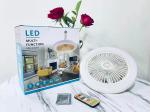LED Aromatherapy Fan Light Bedroom Dining Room Ceiling Fan Light Lighting + Fan