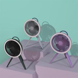Wholesale Cordless Portable Camping Fan With Led Lantern 5V/2A 4 Mode Speed from china suppliers