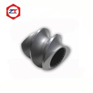 Wholesale OD 62.4mm Conveying Screw Element Metal Color Corrosion Resistance Compact Size Screw Elements For Plastic Extruder from china suppliers