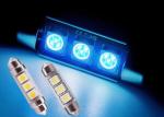 OEM Durable Blue LED Car Light Bulbs / Interior Map Light Bulb Power Saving
