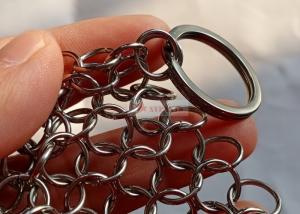Wholesale 5 Inch Cast Iron Chainmail Scrubbers Food Grade Stainless Steel Material from china suppliers