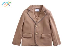 Wholesale Brown Color Custom School Uniforms Blazer Coat For For Students Clothes from china suppliers