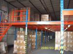 Q235b Cold Rolled Steel Mezzanine Floor Boards , Heavy Duty Mezzanine Storage