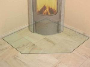 Wholesale BS6206 Certification Small Glass Fireplace , Glass Hearths For Stoves from china suppliers
