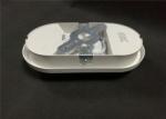 15 Watt LED Wall Light Modern Oval Internal Warm White 3000K Outdoor Lighting