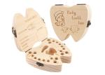 Wooden Baby Keepsake Memory Box Commemorative Preservation Box For Hair Storage