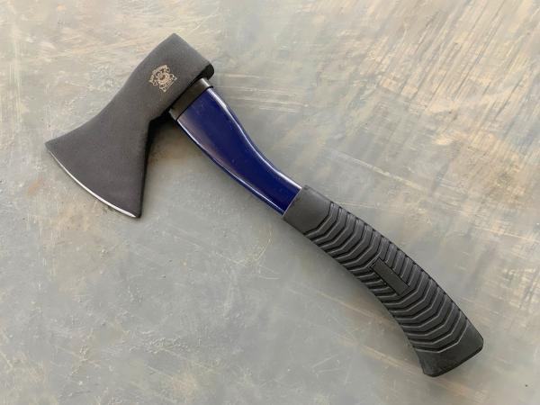 600G Size Forged Carbon Steel Axe With Purple Color Fiberglass Handle (XL0134