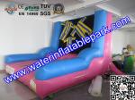 Exciting Inflatable Sport Games , Inflatable Velcro Wall For Children