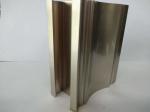 Natural Anodized Aluminum Window Profiles For Interior Decoration Materials