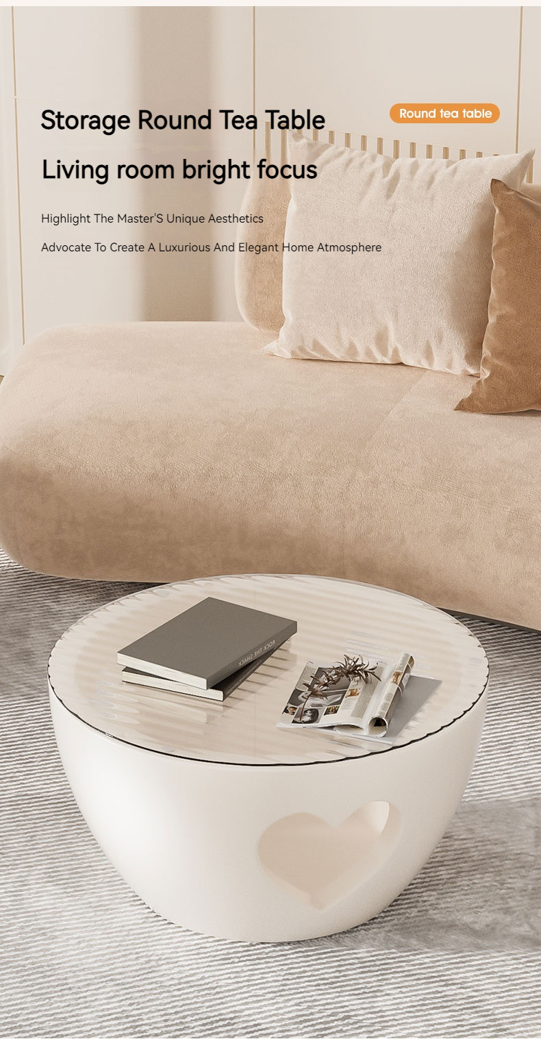 Multi Purpose Roto Molded Furniture Round Coffee Table For Indoors And Outdoors