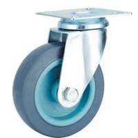Wholesale Swivel Grey TPR caster , 2&quot;-5&quot; light medium duty themopplastic rubber Caster for furniture, Moving castor from china suppliers
