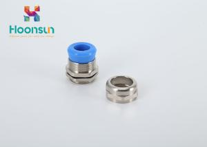 Wholesale Waterproof High Temperature Cable Gland With Blue / White Silicone Seal from china suppliers