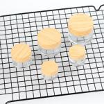 Frosted Skincare Cosmetic Glass Bottles 15g 30g Glass Cream Jar With Bamboo Lid