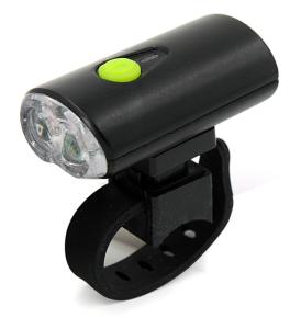 Wholesale Long Distance Rechargeable Front Bike Light For Night Riding ABS Material from china suppliers
