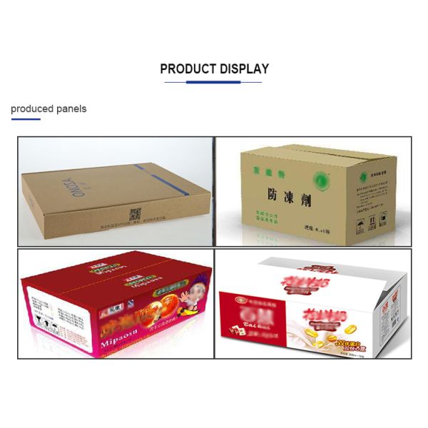 Intelligent 7.2T Automatic Flute Laminating Machine For Corrugated Carton