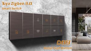 Wholesale Tuya Zigbee 3.0 Wall Switch Smart Light Switch Module Metal Panel from china suppliers