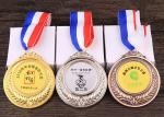 65mm Diameter Kids Metal Medals , Personalized Metal Sports Souvenirs