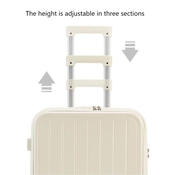 Spacious Interior Cabin Carry On Luggage Front Opening Hardside Luggage OEM