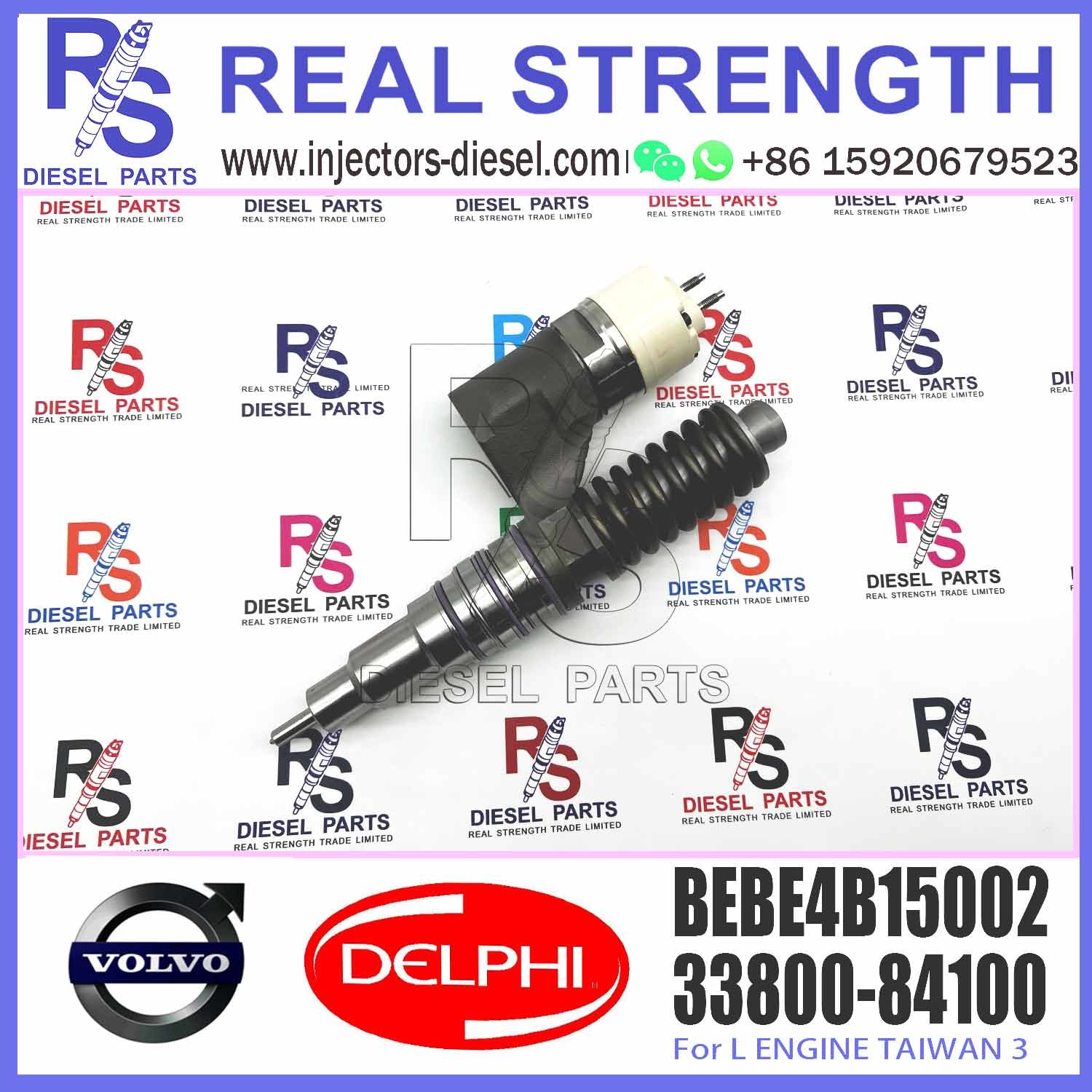 High Quality Diesel Fuel Injector 33800-84100 BEBE4B15002 For HF12 HM12
