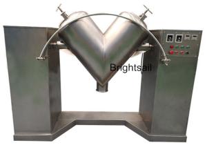 Wholesale Small Food Industry Dry Spice Powder 45kw V Shaped Mixer Machine from china suppliers
