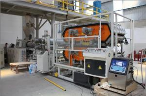 Wholesale PVC Powder Plastic Sheet Extrusion Line , Glazed Roof Tile Extruder Making Machine from china suppliers