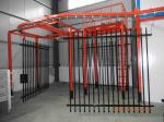Australia Black Powder Coated Spear Top Garrison Fencing/Wrought Iron Fencing