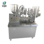 Soft 100 To 1000ml Tube Filling Sealing Machine Cream Shampoo
