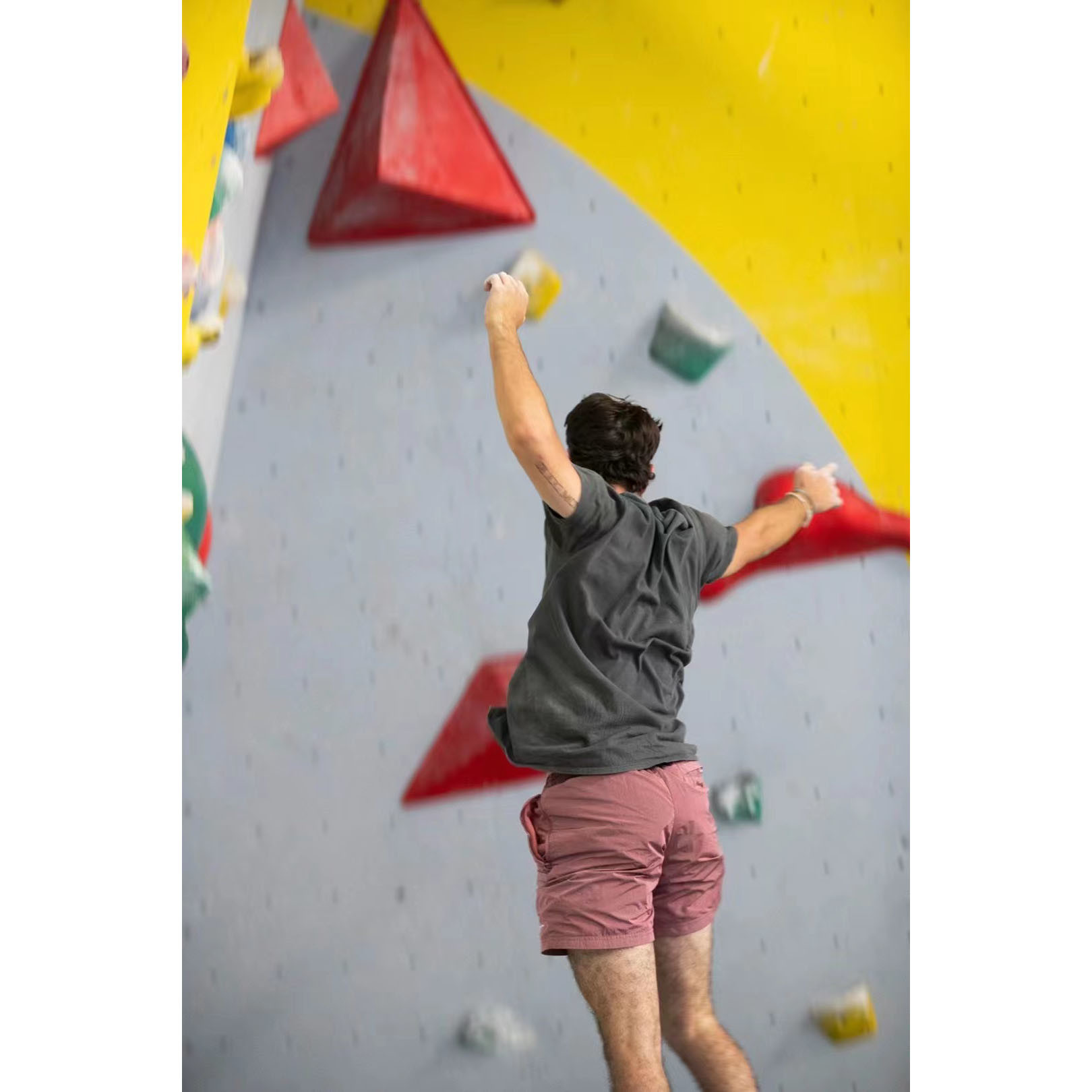 Pattern Color Custom Rock Climbing Holds For Climbing Wall