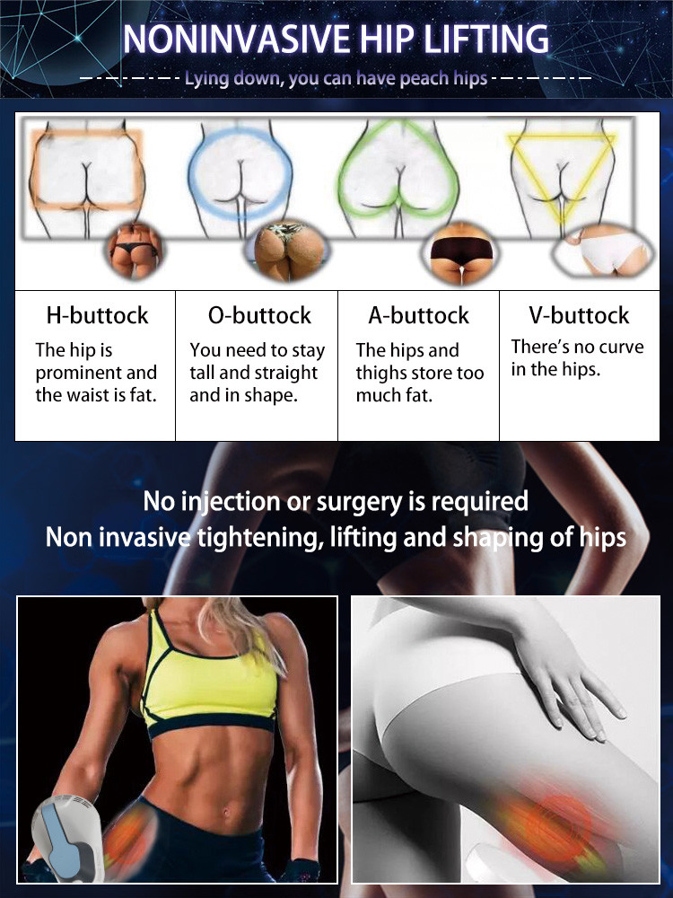 Fat Burning Slimming Machine High Frequency Stimulation Electromagnetic Vibration Body Shaper