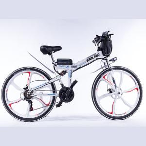 Wholesale Hard Wearing Foldable Electric Bike , 350w 48 Volt Ebike Brushless Motor from china suppliers