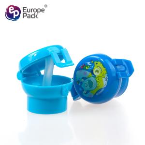 Wholesale Wholesale Cartoon design child resistance cap cute plastic water bottle caps with straw from china suppliers