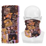 Multifunctional Camo Cartoon Tube Face Seamless Magic Scarf