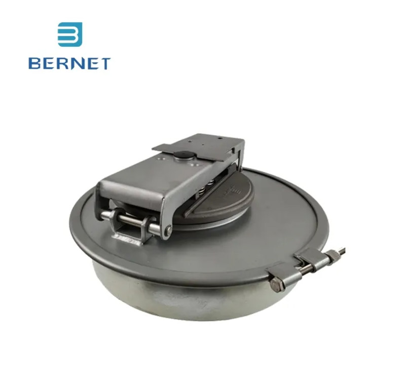 Bernet MC460C High Pressure Resistance Carbon Steel Type Manhole Cover for Fuel Tanker