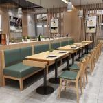 Contemporary Cafeteria Commercial Booth Seating For Office Drawer 60x60CM