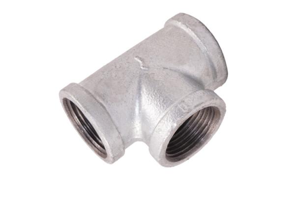 1/2 Inch Galvanised Malleable Pipe Fittings Good Toughness With Long Working