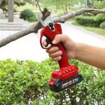 21V Professional Battery Powered Garden Branch Cutting Scissors Electric 25mm