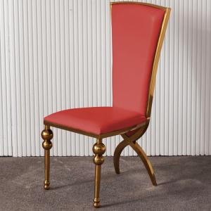 Wholesale PU Leather Luxury Dining Chair Restaurant Upholstered Chairs from china suppliers