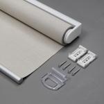 100% Polyester Blackout Roller Blinds Fabric Cordless Roller Shades For Windows