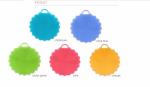 Kitchen Cleaning Silicone Mold Tools , Silicon Sponge Brush Dish Washing Sponge