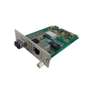Wholesale Card Fiber Optic Media Converter IEEE 802.3 Standard Protocol Low Power Consumption from china suppliers
