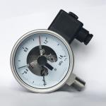 316ss Electric Contact Pressure Gauges 1.6 MPa 100mm All Stainless Steel