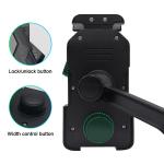 ABS Mobile Phone Holder For Cycling 360 Degree Rotation