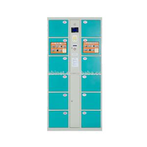 Wholesale 24 Doors Sturdy Hotel Supermarket 0.5mm Metal Lockers from china suppliers