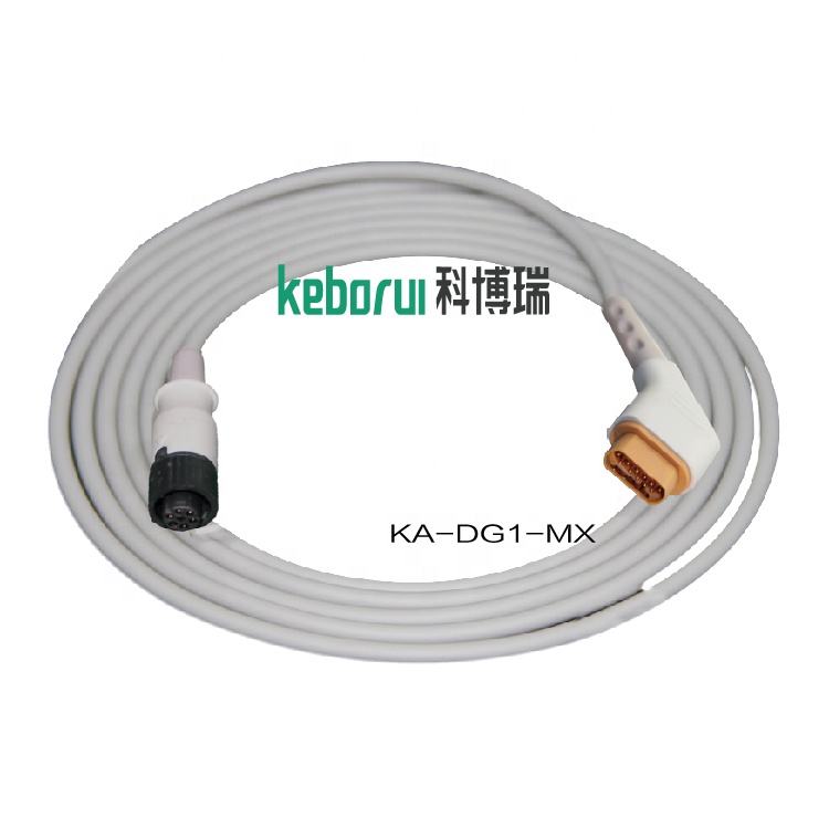 IBP Monitor Cable For Drager 16 Pin To Medex Transducer