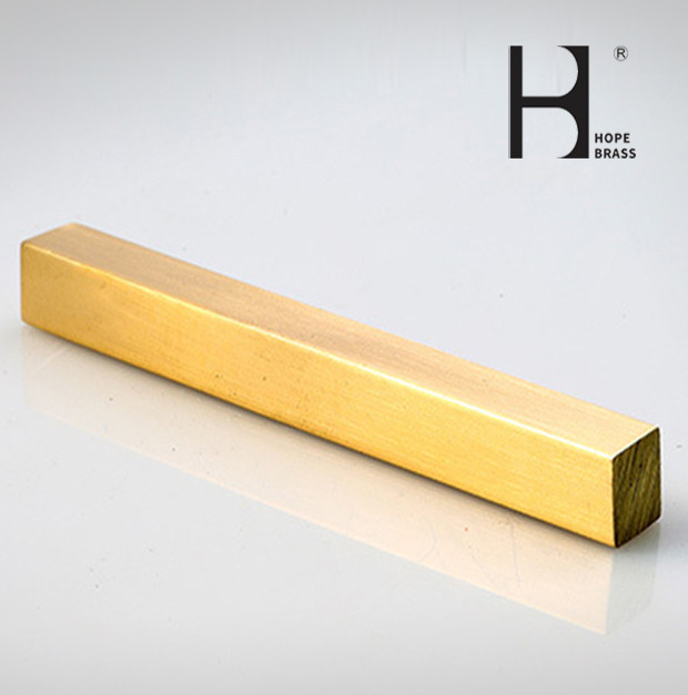 C38500 1m Length Brass Copper Flat Bar Stock With Mill Finishing