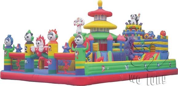 air bouncer inflatable trampoline, naughty castle