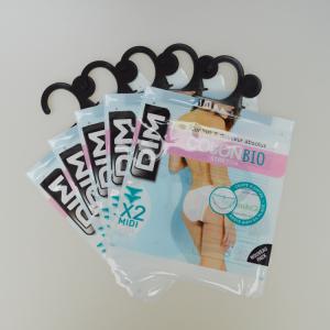 Wholesale Hot Sale Custom Printing OPP plastic t-shirt bags, underwear packaging bag with hook from china suppliers