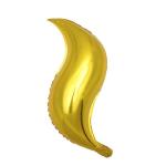 Holiday Party S Shaped Party Foil Balloon Multicolored 24 Inch Foil Balloons