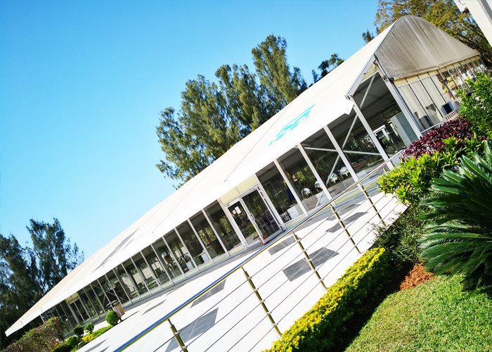 Party Rental 20x60M Arcum Aluminum Frame Tent With Glass Sidewall