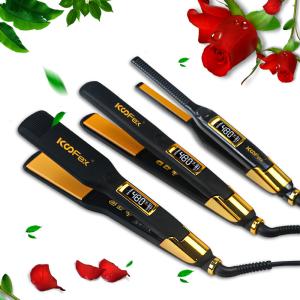 Wholesale Tourmaline Ceramic Flat Iron Hair Straightener Multifunctional Fast Warmup from china suppliers